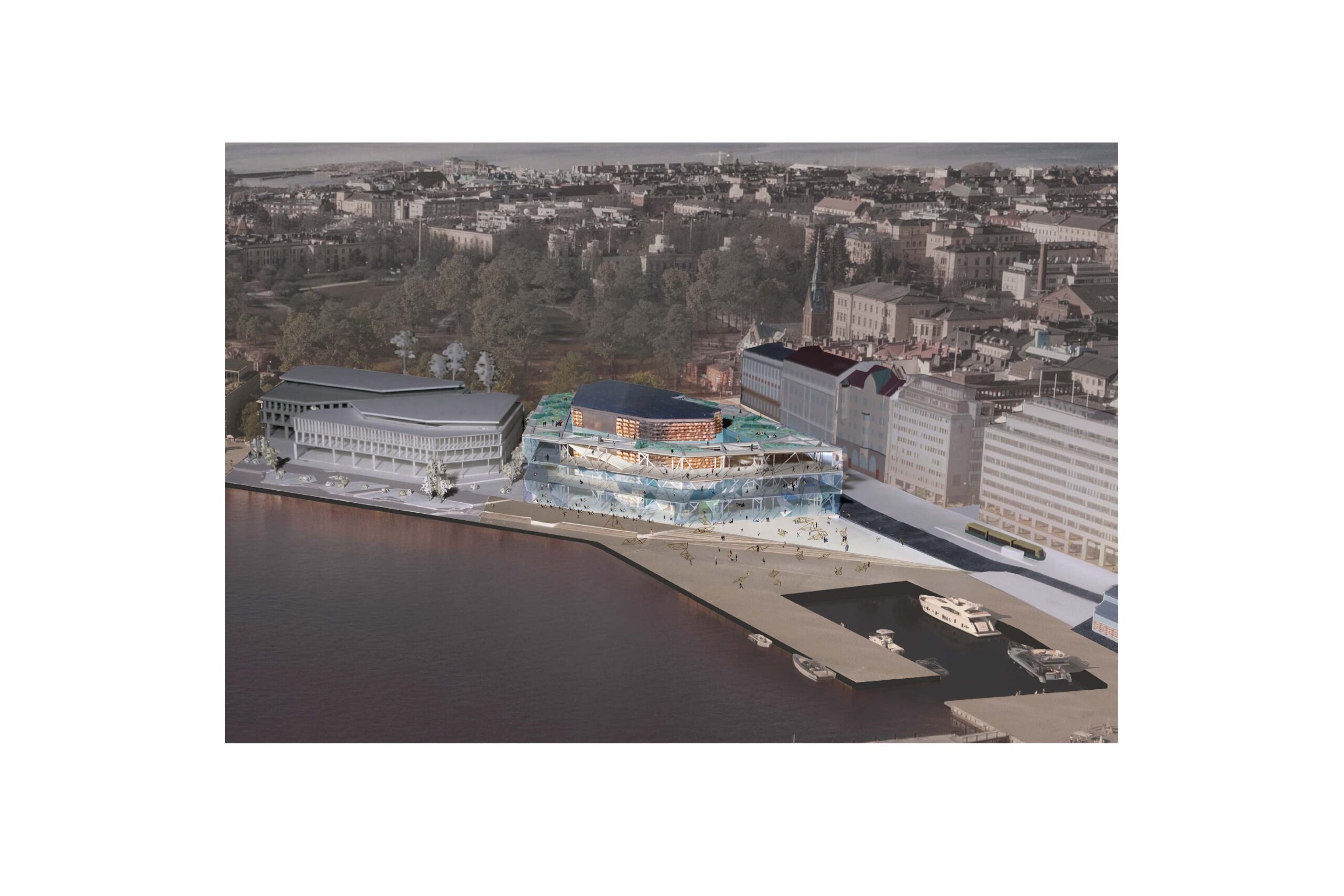 Competition of Architecture and Design museum,Helsinki